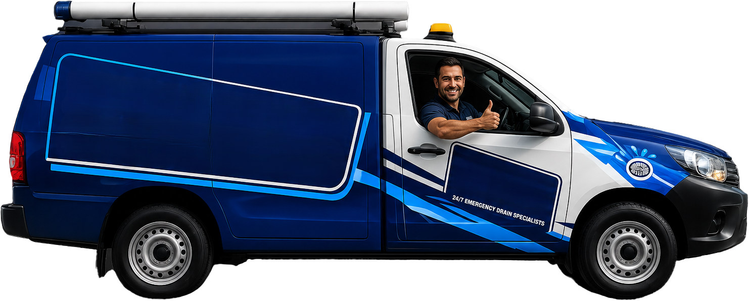 Dawes Point Blocked Drains service van